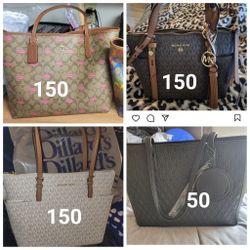 Coach, MK, And Aldo Purses 
