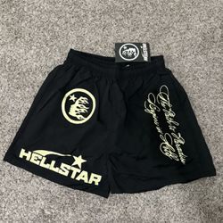 Brand New Black Hellstar Shorts Size M