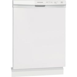 Frigidaire 24 Inch Full Console Dishwasher with 14 Place Setting Capacity, FFCD2413UW