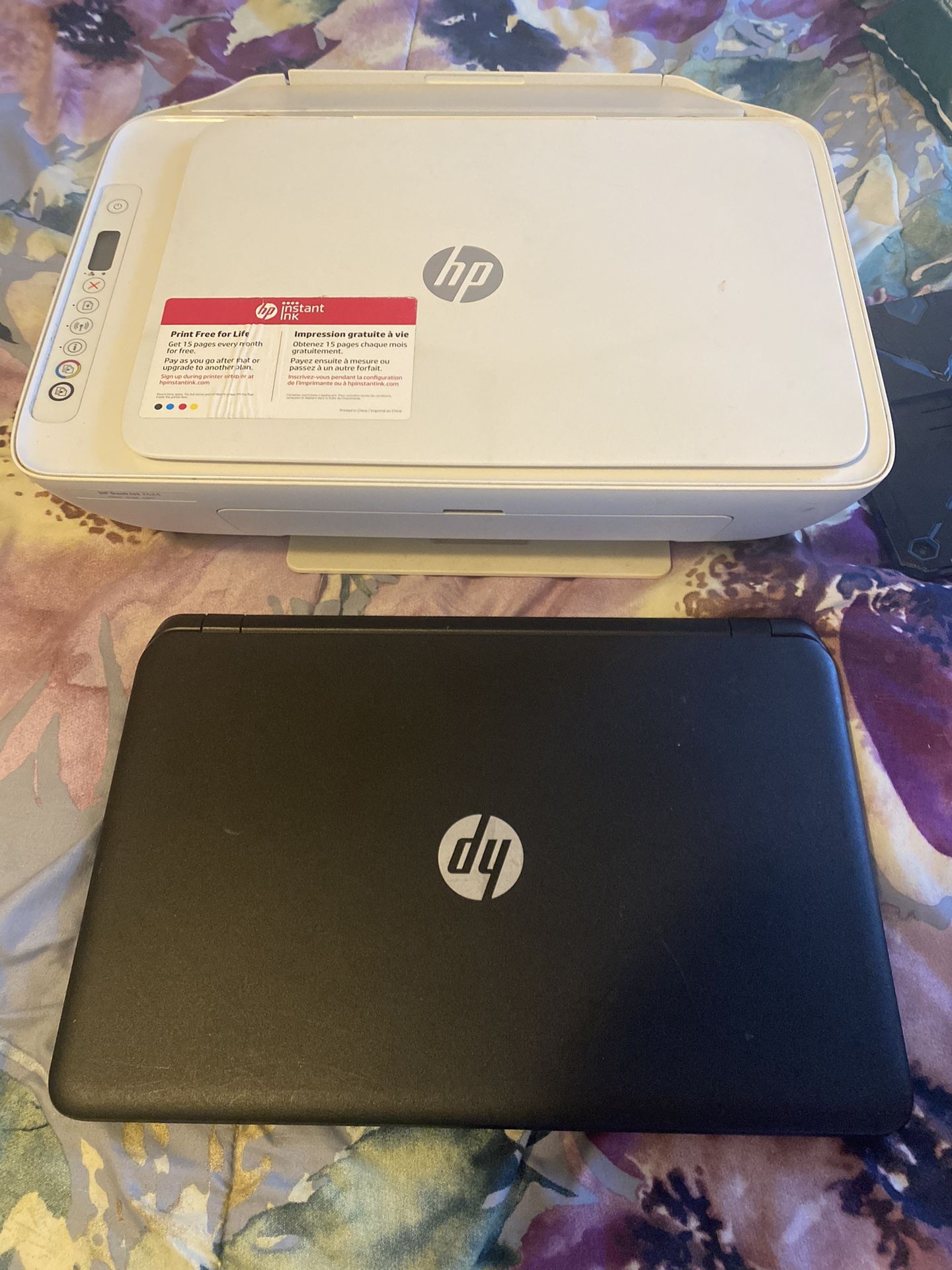 Hp Laptop And Printer Bundle Everything Works Perfectly Fine !