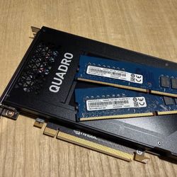 NVIDIA Quadro P4000 8GB + 32GB DDR4 RAM – Workstation / PC Upgrade Bundle