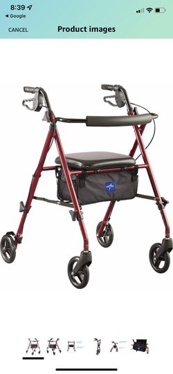 New walker With Seat And Wheels.