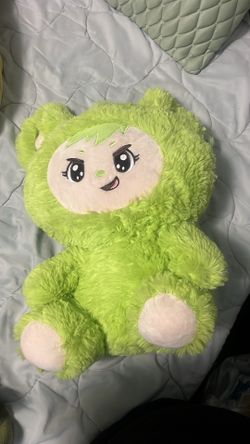 Green plush