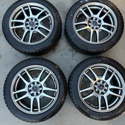 Universal RAYS United Arrows Wheels – Straight From Japan (With Tires)