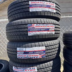 225/65R17 AMERICAN ROAD STAR TIRES 🛞🤩