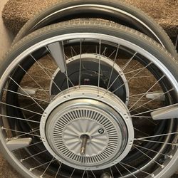 2 Motorized Wheels For Wheelchair 