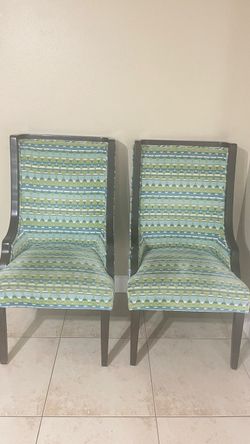 Set of 2 Upholstered Accent Chairs