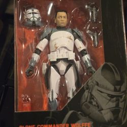 Starwars Black Series Clone Commander Wolf