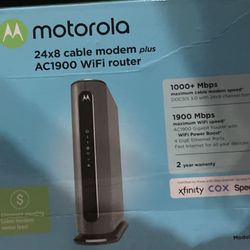 Motorola Modem And Router Combo 