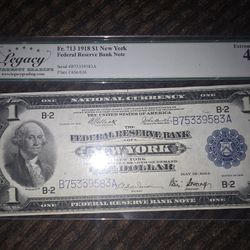 1918  Siver Note Big Bill