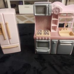 Our Generation Kitchen And Refrigerator Set