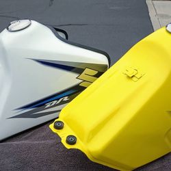 Suzuki Dual Sport Take Off OEM Steel Gas Tanks DRZ 400 650