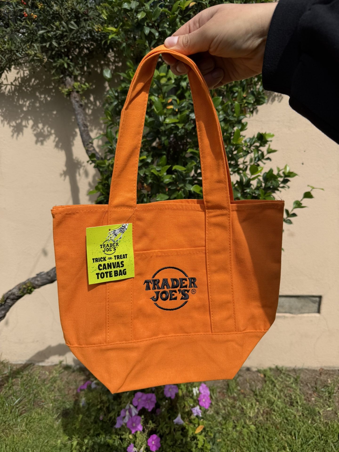 Trader Joe’s Halloween Tote Bag (Orange)