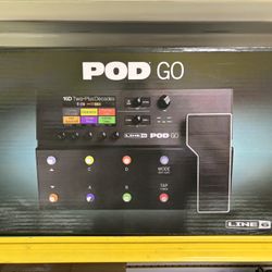 Line 6 POD GO Guitar Processor (Brand New)