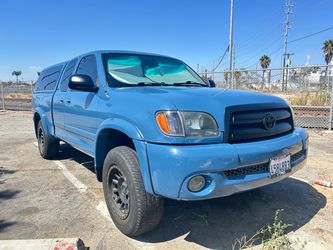 Toyota Tundra Pickup Truck with Camper Shell