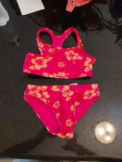 Pink 2pc bathing suit