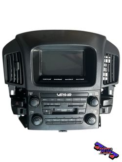 99- 2003 LEXUS RX300 NAVIGATION RADIO DISPLAY CLIMATE CONTROL OEM