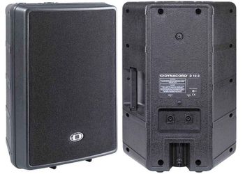 One pair Dynacord D12 Passive DJ / Live Band Speaker – 1200W Peak Power | Professional 12” 2-Way PA Cabinet3542 Premium Professional Sound for DJs, Li