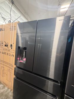 Samsung French Door Refrigerator Black Stainless