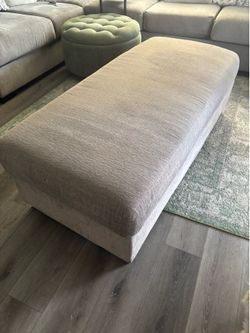 Large Upholstered Ottoman