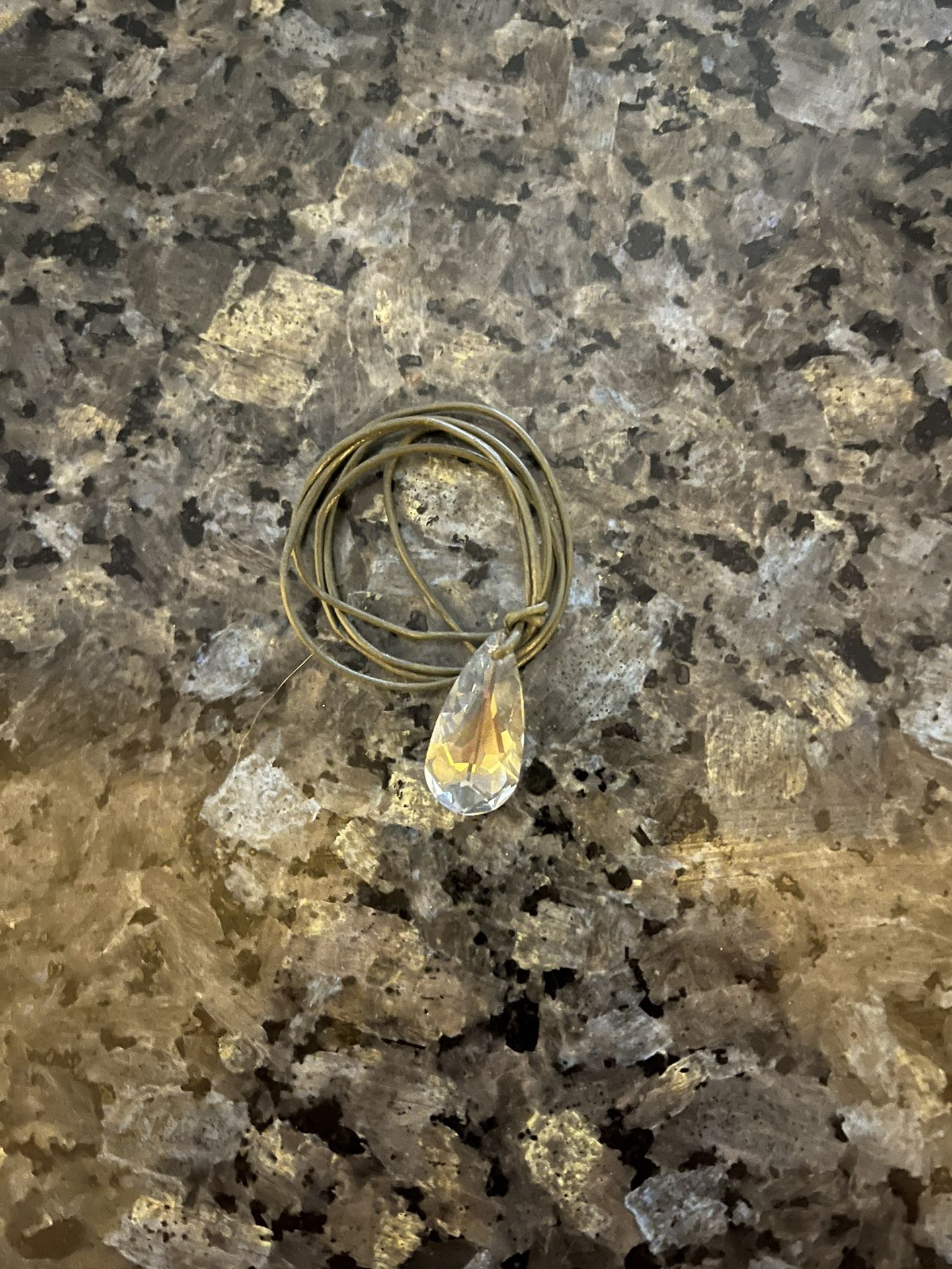 Swarovski Teardrop Pendant Crystal