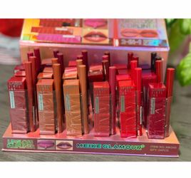 Super stay matte lipstick ($5each)