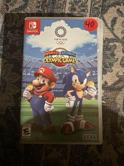 Mario n Sonic Olympics games Nintendo switch