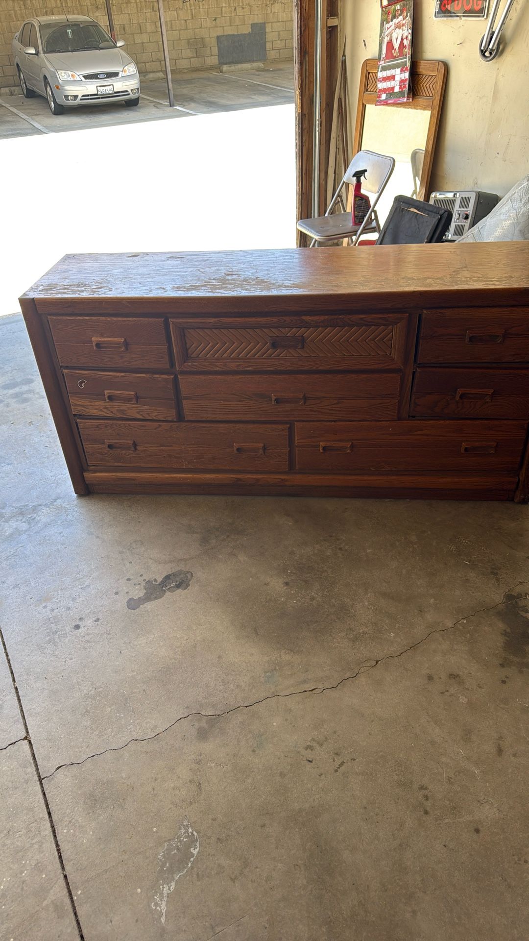 $20 Dresser And Mirror