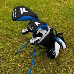 Top Flite Junior Golf Club Set – 5 Clubs + Matching Stand Bag – Excellent Condition