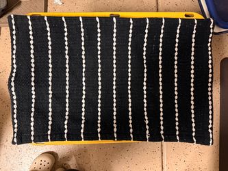 2 Target Threshold Black Bath Rugs for Halloween