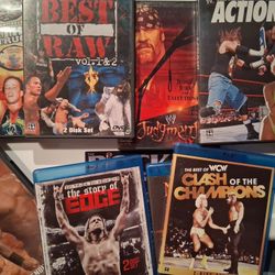 Wwe DVD And Bluray