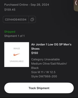 Jordan 1 low Travis medium olive
