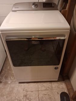 Maytag Front-Load commercial Dryer stainless steel