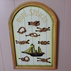 24" Rope Splice Samples Plaque
Samples 