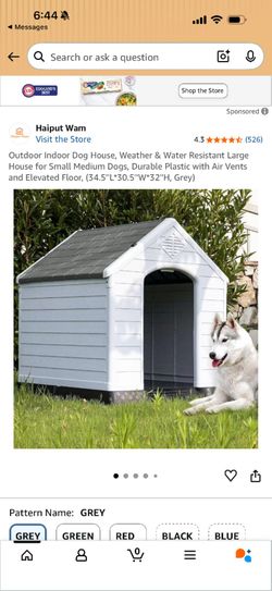 Outdoor Indoor Dog House