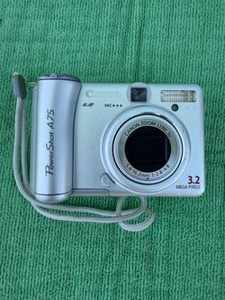 Canon PowerShot A75 Vintage CCD Digital Camera – Tested