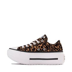 New Converse Chuck Taylor All Star Double Low-Top Sneakers chunky platform 8.5