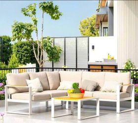 Aluminum patio furniture set patio furniture aluminum patio couch aluminum patio sofa 🆕✅🚚☑️