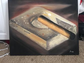 Smoking picture 20”x 24”