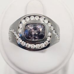 14k Black Gold 1.06ctw Diamond Ring