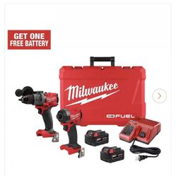Milwaukee Fuel Impact And Drill Kit