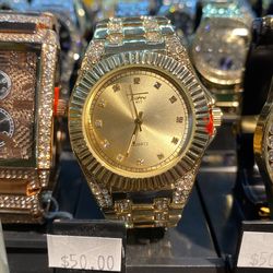 TECHNO PAVE Iced Out Fashion Watch