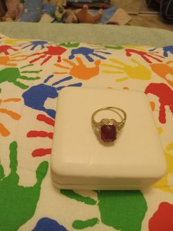 1920's ANTIQUE SPINNER ART DECO FILIGREE FLIP RING , ONYX / CHERRY AMBER SIZE 6.50