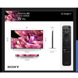 Sony 75 Inch Bravia Bravia Xr Led 