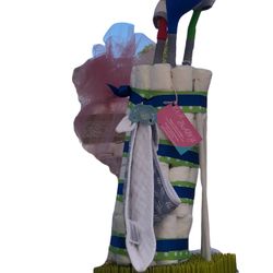 Golf Bag Diaper Cake