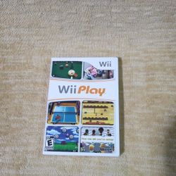 Wii Play Nintendo Wii Video Game CIB Complete In Box W/ Manual - Tested And Working 