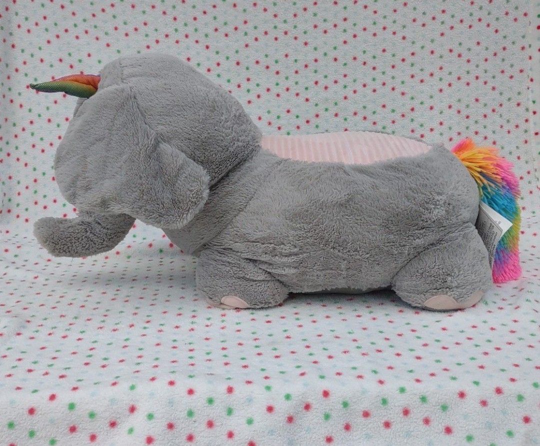 Kelly's Kids Toys Plush Baby Animal Chair, 23" Uni-Elephant
