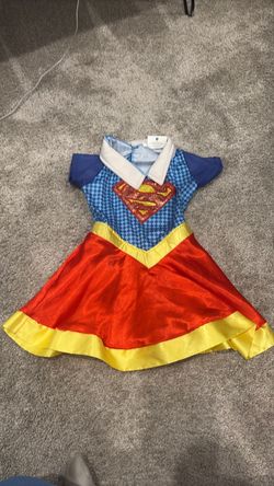 Supergirl Kids Costume Dress