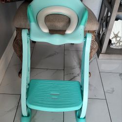 Potty Training With Ladder 