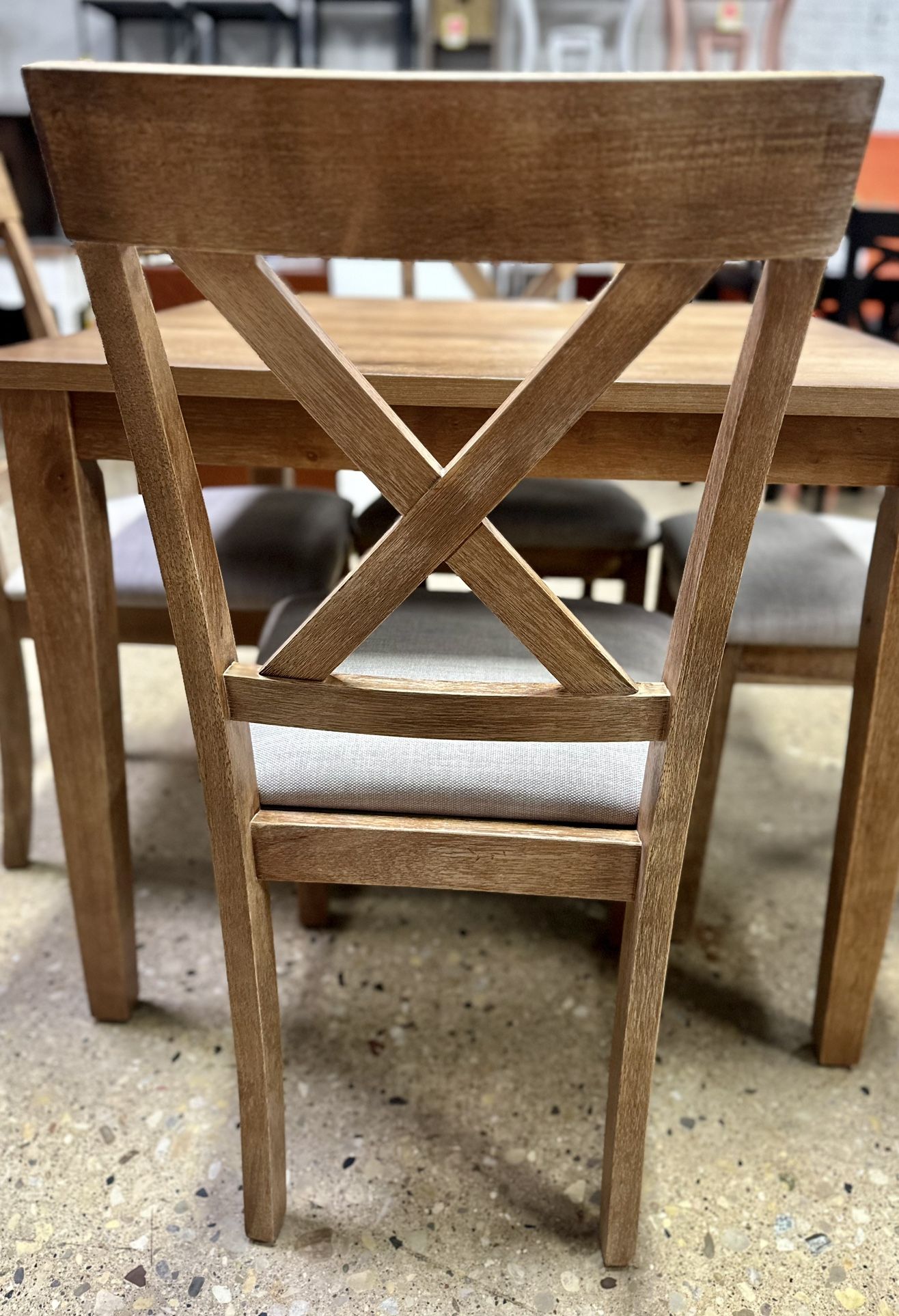 NEW Beautiful Sturdy 5 Piece Rustic Dining or Kitchen Set for Sale in